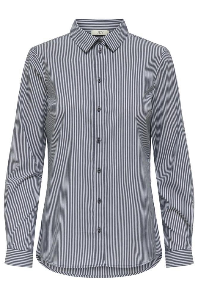 Jacqueline de Yong blauwe dames blouse | Vooraanzicht