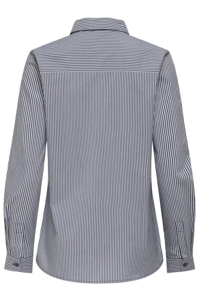 Jacqueline de Yong blauwe dames blouse | Achteraanzicht