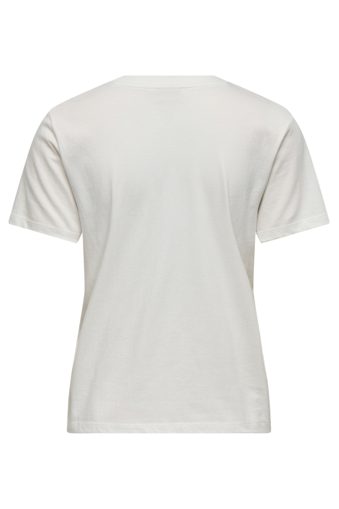 Jacqueline de Yong witte dames t-shirt | Achteraanzicht