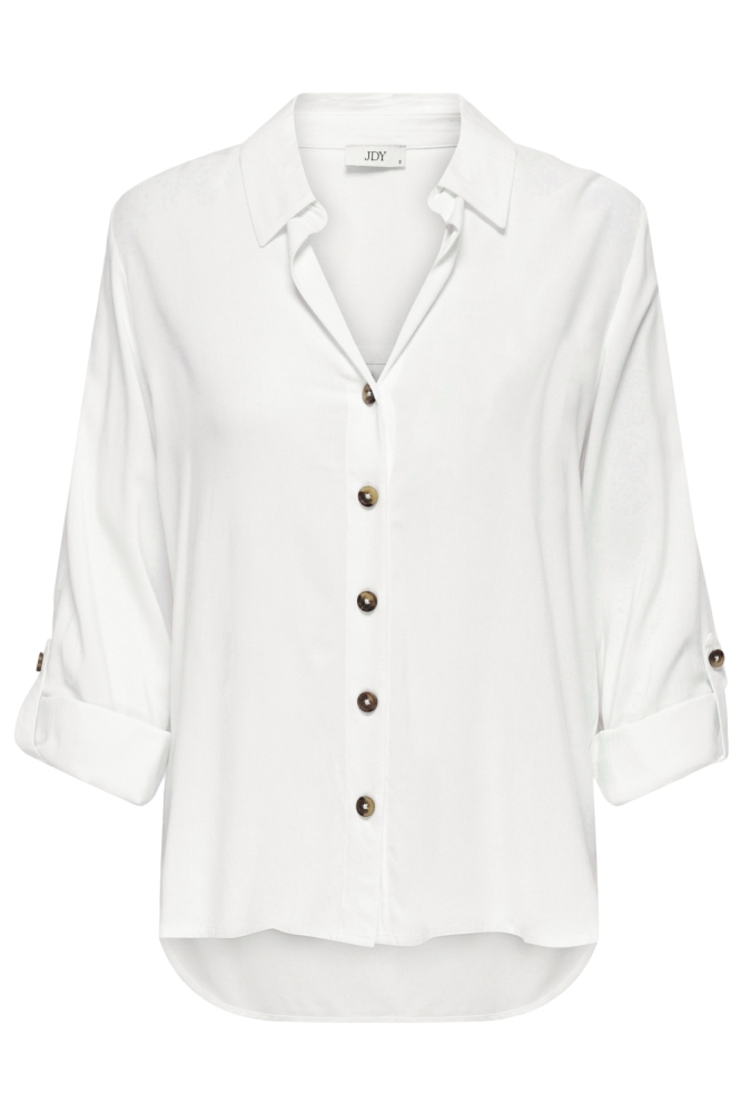 Jacqueline de Yong witte dames blouse | Vooraanzicht