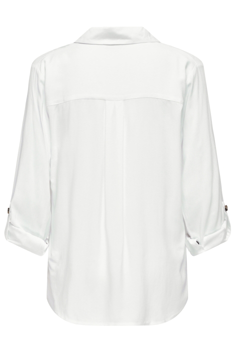 Jacqueline de Yong witte dames blouse | Achteraanzicht