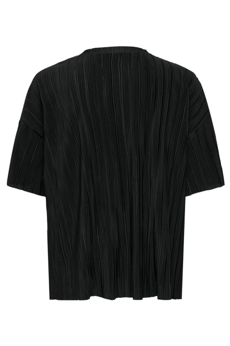 Only zwarte dames t-shirt | Achteraanzicht