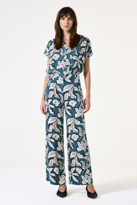 Garcia blauwe dames blouse | Model