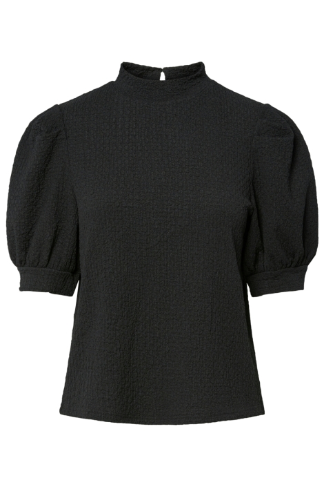 Pieces zwarte dames t-shirt | Vooraanzicht