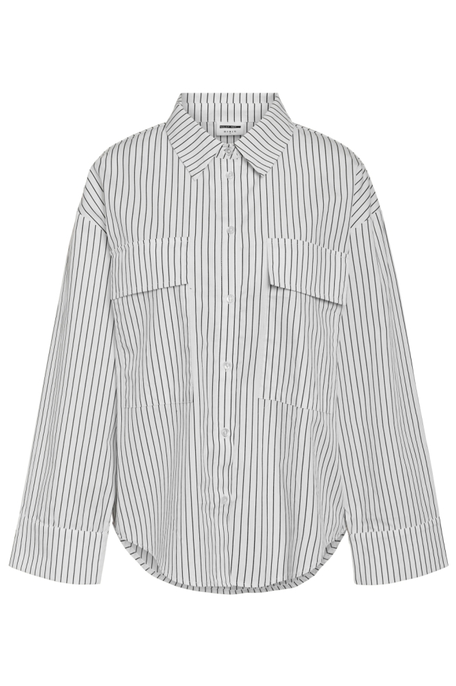 Noisy may witte dames blouse | Vooraanzicht