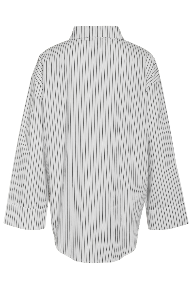 Noisy may witte dames blouse | Achteraanzicht