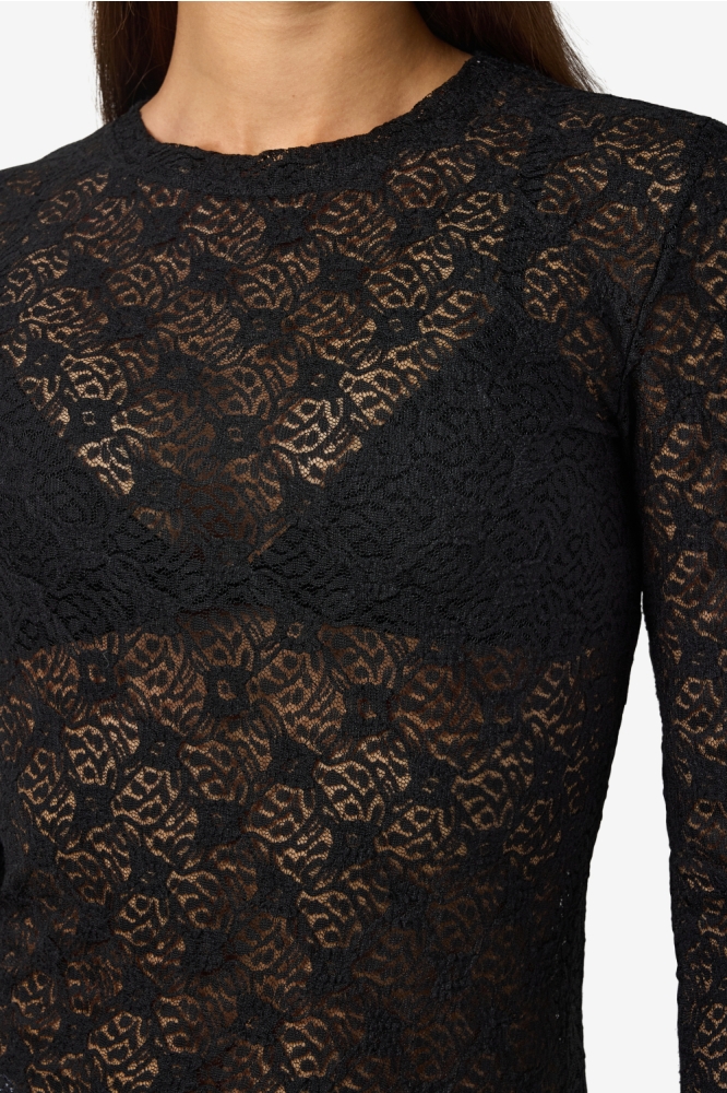 Noisy may zwarte dames t-shirt | Close up