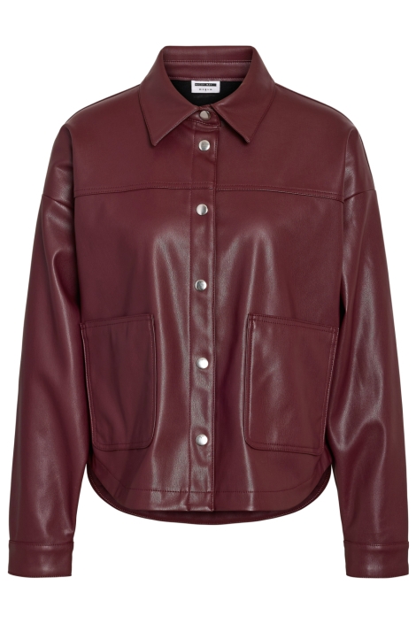 Noisy may bordeaux dames blouse | Vooraanzicht