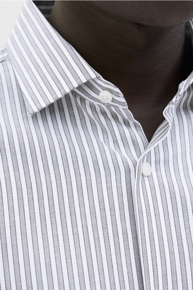 Jack & Jones witte heren overhemd | Kleurstaal