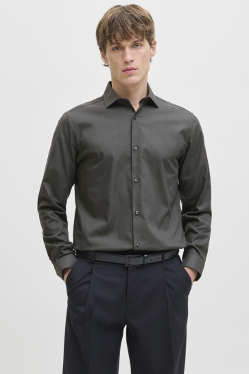 Jack & Jones jprblaparker shirt l/s noos Grijs