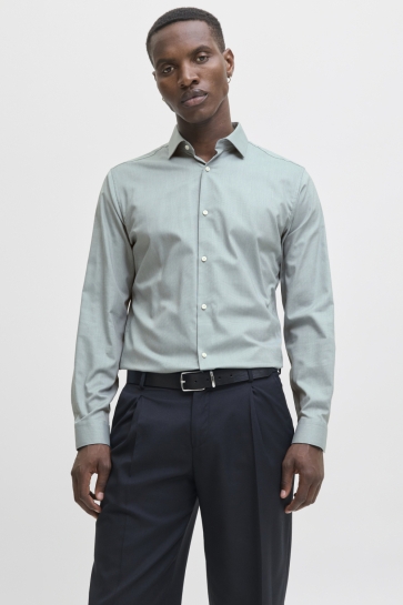 Jack & Jones Overhemd JPRBLAPARKER SHIRT L/S NOOS 12227385 Goblin Blue/SLIM FIT