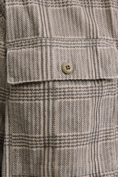 Jack & Jones beige heren overhemd | Kleurstaal