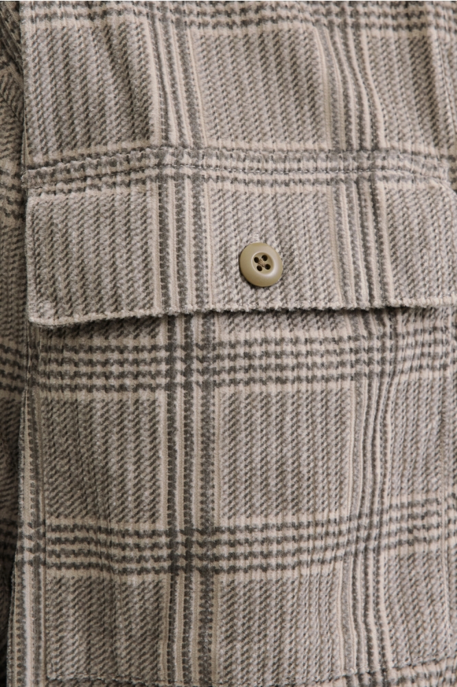 Jack & Jones beige heren overhemd | Kleurstaal