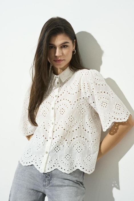 Only witte dames blouse | Model