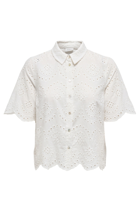 Only witte dames blouse | Vooraanzicht