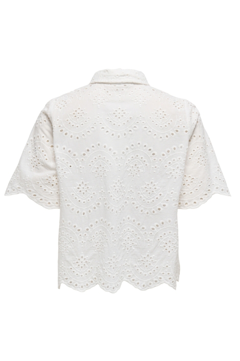 Only witte dames blouse | Achteraanzicht