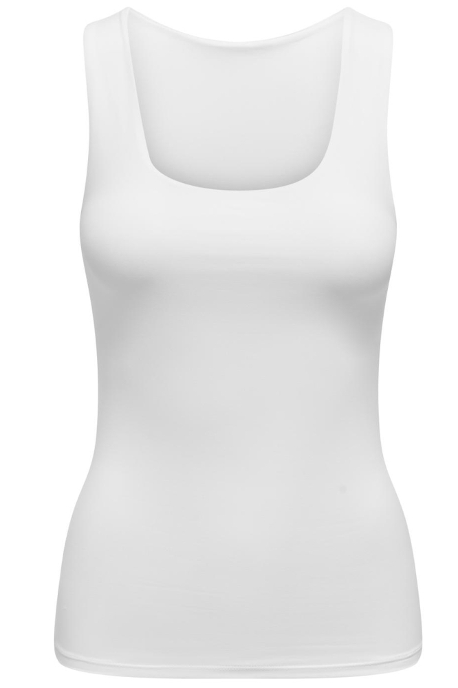 Only witte dames top | Vooraanzicht