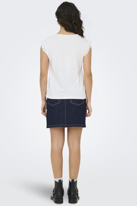 Jacqueline de Yong witte dames top | Model