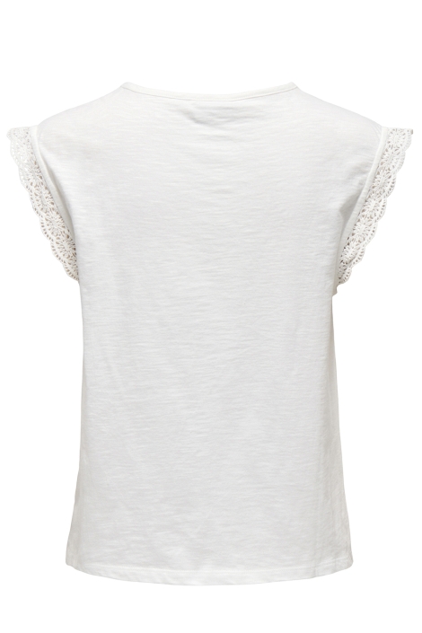 Jacqueline de Yong witte dames top | Achteraanzicht