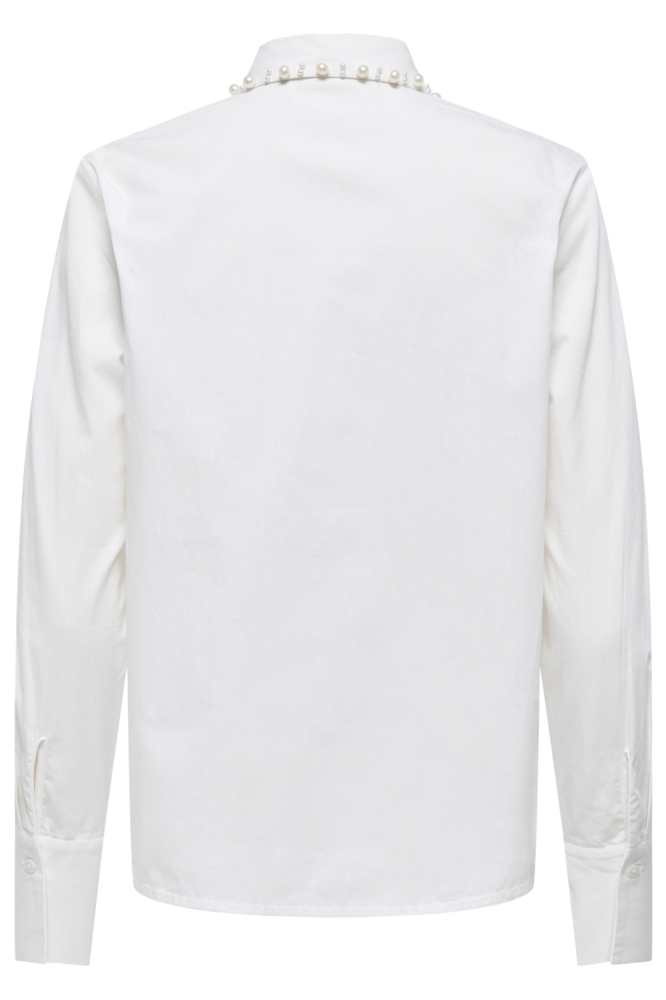 Jacqueline de Yong witte dames blouse | Achteraanzicht