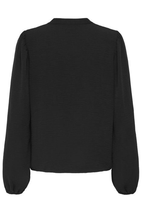 Jacqueline de Yong zwarte dames t-shirt | Achteraanzicht