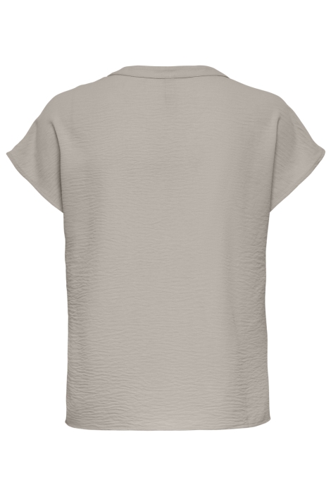 Jacqueline de Yong beige dames t-shirt | Achteraanzicht