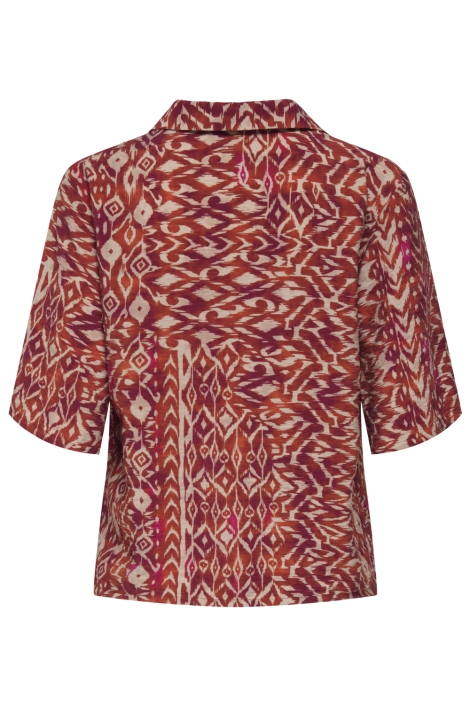 Jacqueline de Yong beige dames blouse | Achteraanzicht