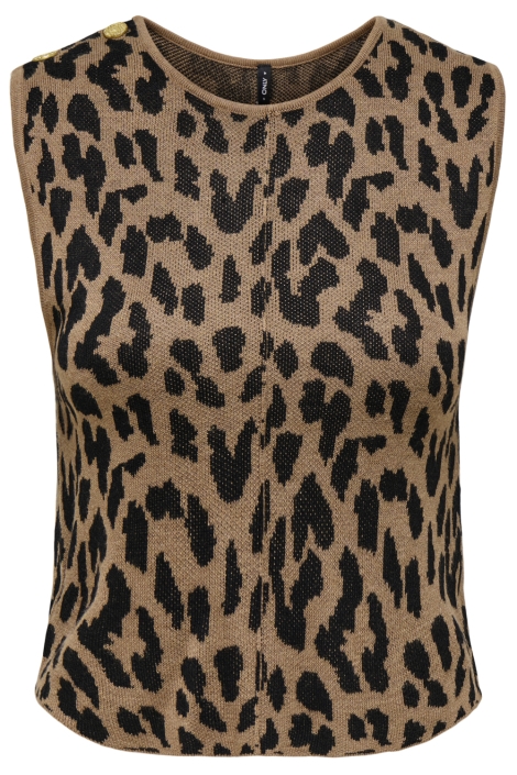 Only camel dames top | Vooraanzicht