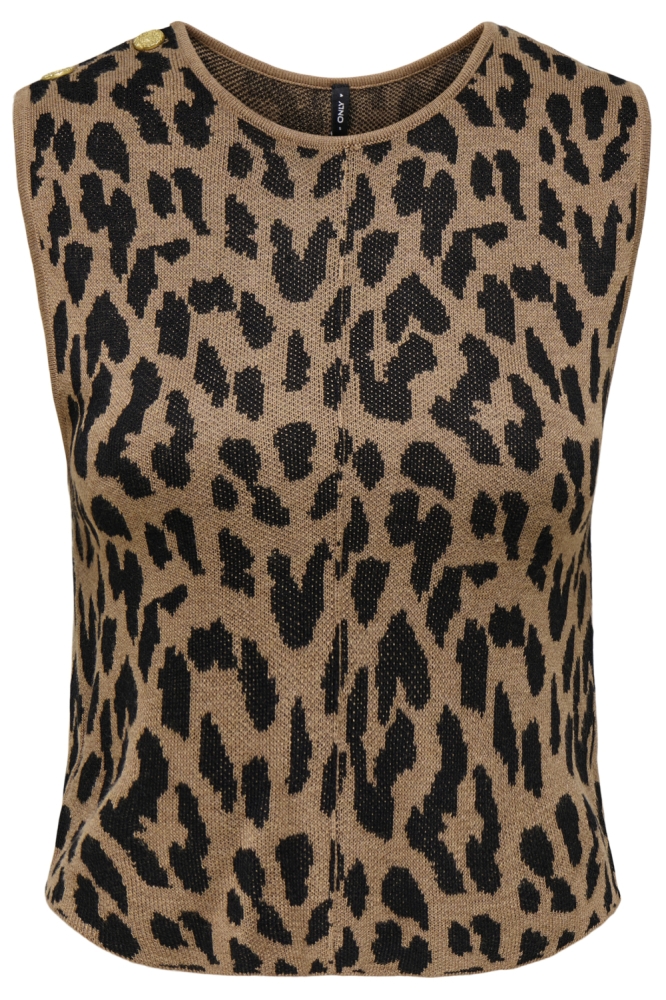Only camel dames top | Vooraanzicht