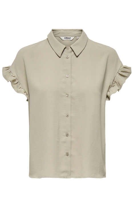 Only beige dames blouse | Vooraanzicht