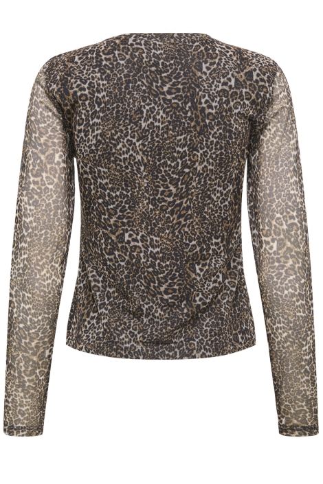 Only camel dames top | Achteraanzicht