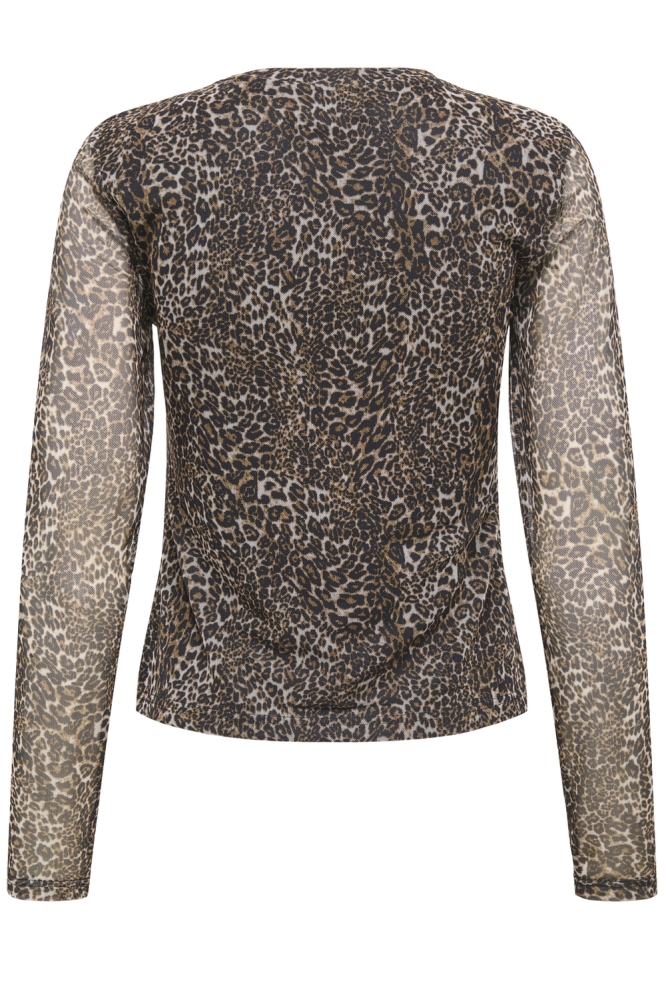 Only camel dames top | Achteraanzicht