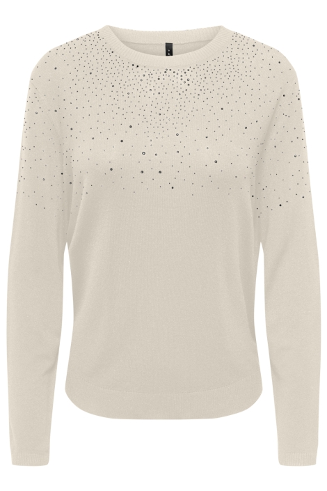 Only beige dames trui | Vooraanzicht