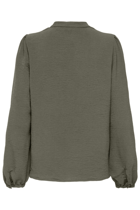 Only groene dames blouse | Achteraanzicht