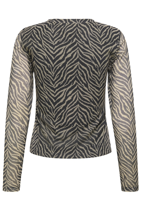 Only zwarte dames top | Achteraanzicht