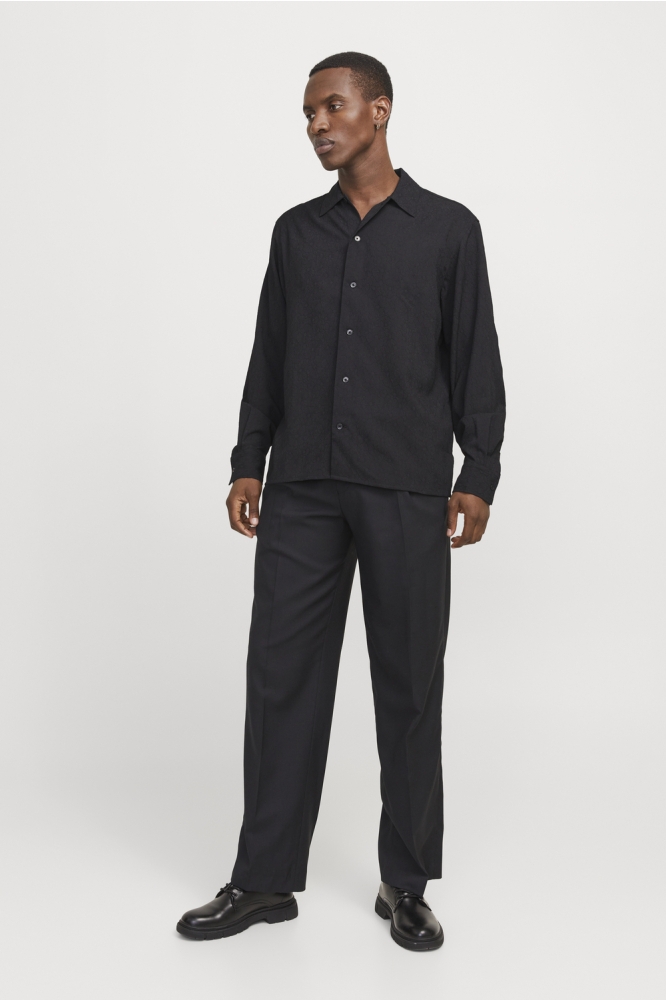Jack & Jones zwarte heren overhemd | Model