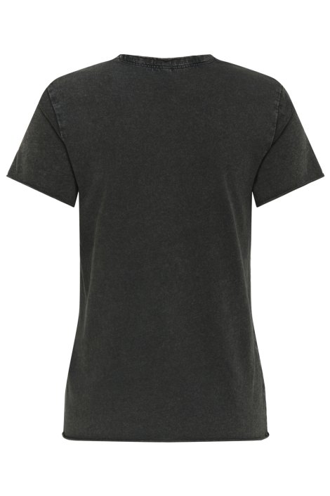 Only zwarte dames t-shirt | Achteraanzicht