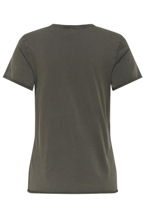 Only grijze dames t-shirt | Achteraanzicht