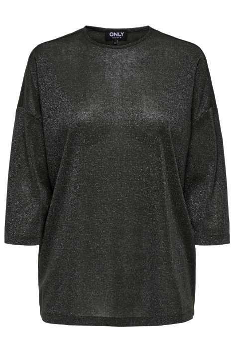 Only groene dames t-shirt | Vooraanzicht