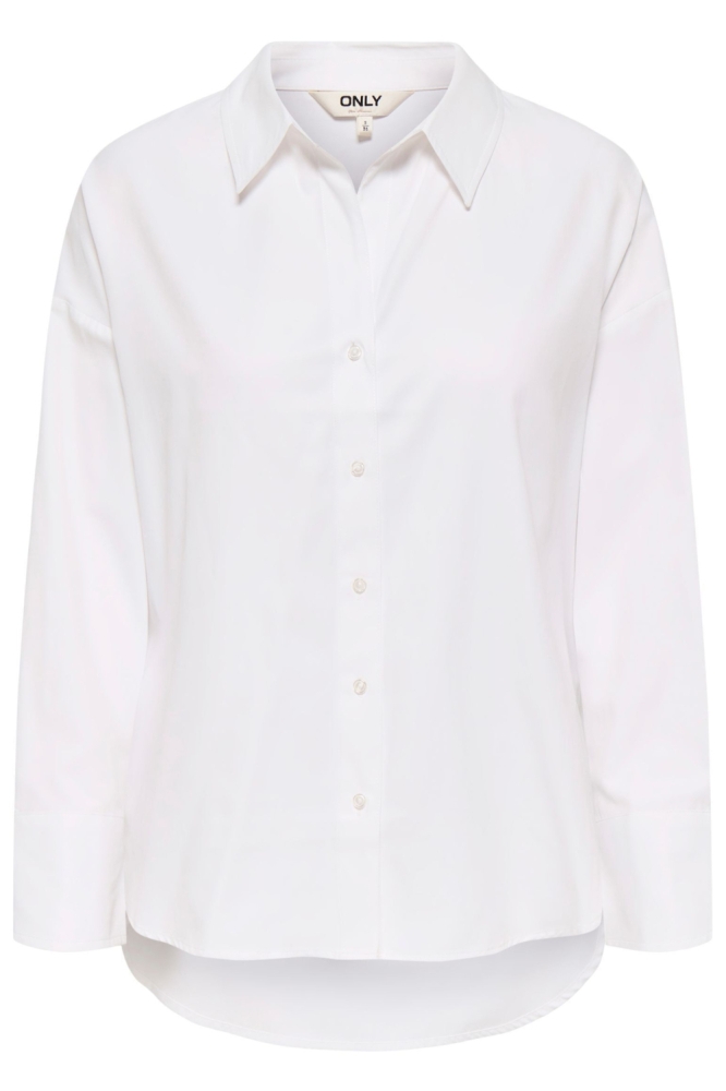 Only witte dames blouse | Vooraanzicht