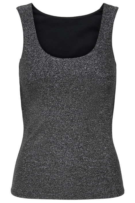 Only zwarte dames top | Vooraanzicht