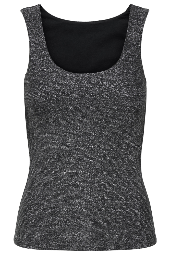 Only zwarte dames top | Vooraanzicht