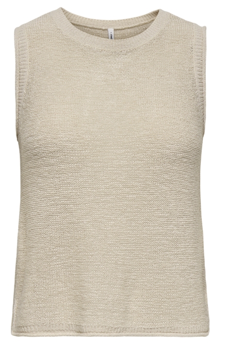 Only beige dames top | Vooraanzicht
