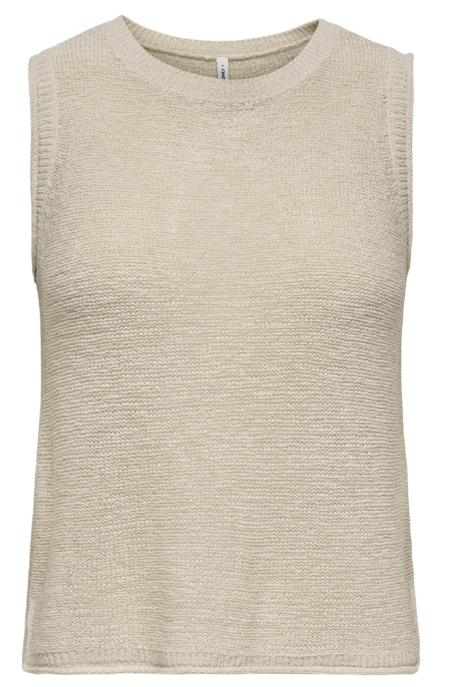 Only beige dames top | Vooraanzicht