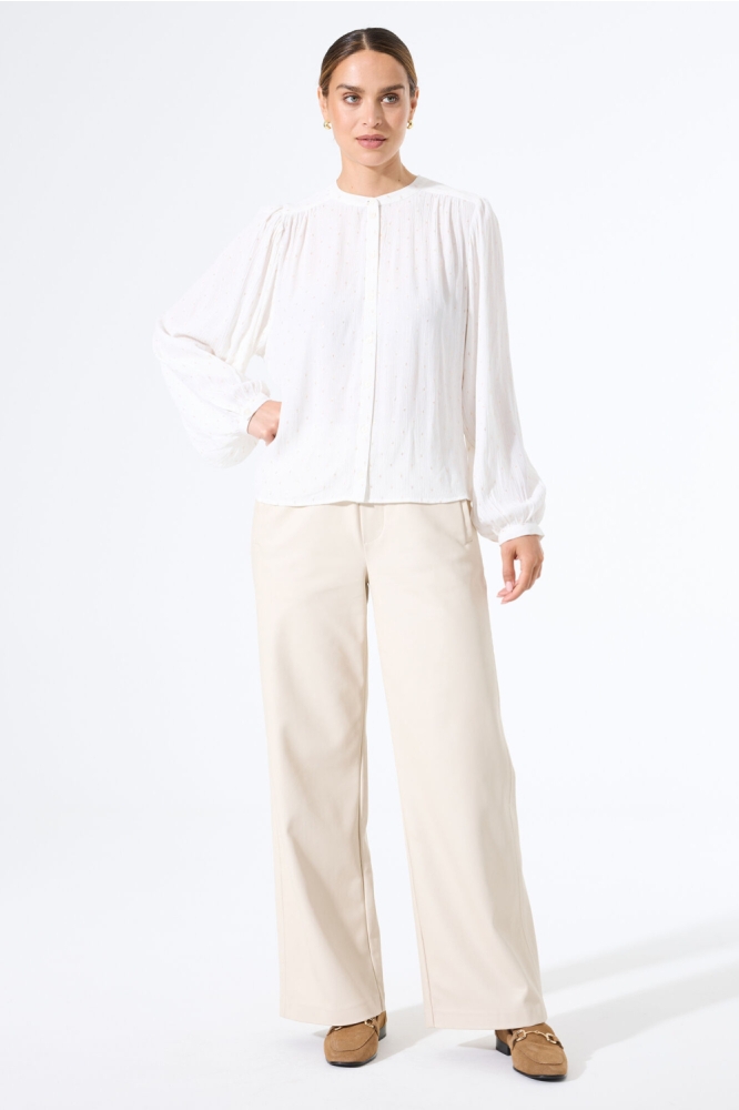Garcia witte dames blouse | Model
