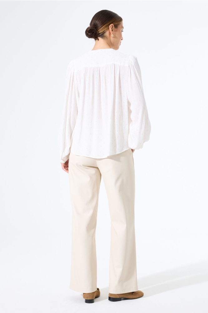 Garcia witte dames blouse | Model