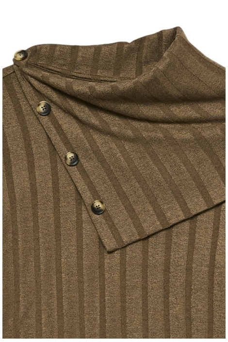 Vero Moda groene dames t-shirt | Close up