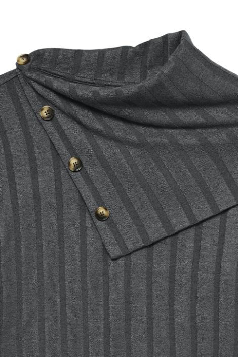 Vero Moda grijze dames trui | Close up