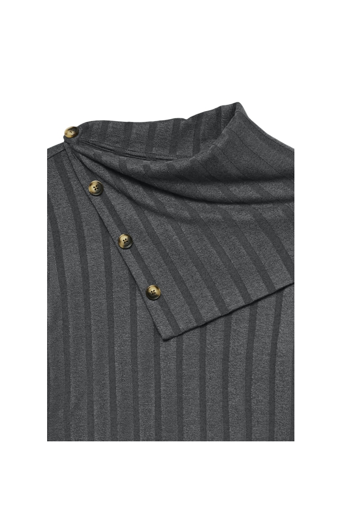 Vero Moda grijze dames trui | Close up