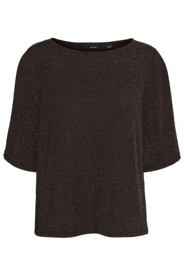 Vero Moda VMKANVA 2/4 TOP JRS GA 10296866 CHOCOLATE TORTE/ COPPER LUR
